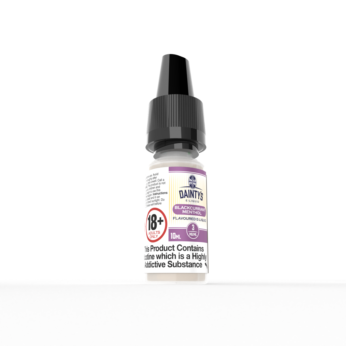 Dainty'S 10Ml E Liquids 18Mg Blackcurrant Menthol 10Ml