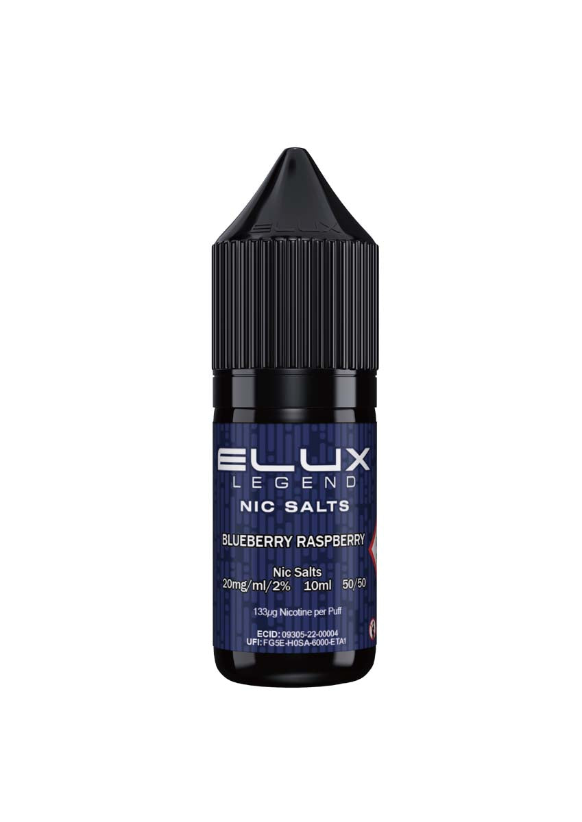 Elux Legend Nic Salts 20Mg Blueberry Raspberry 20Mg