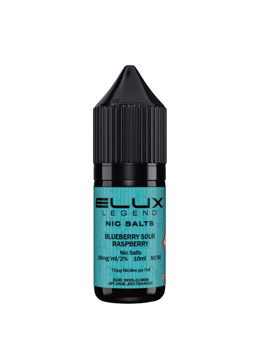 Elux Legend Nic Salts 20Mg Blueberry Sour Raspberry 20Mg