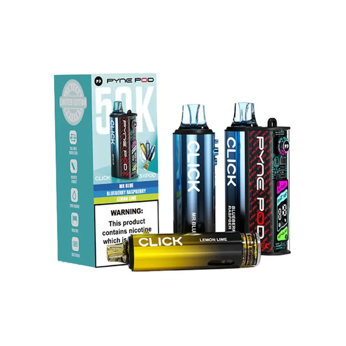 Pyne Pod Kit Click 50K Classic Default Title