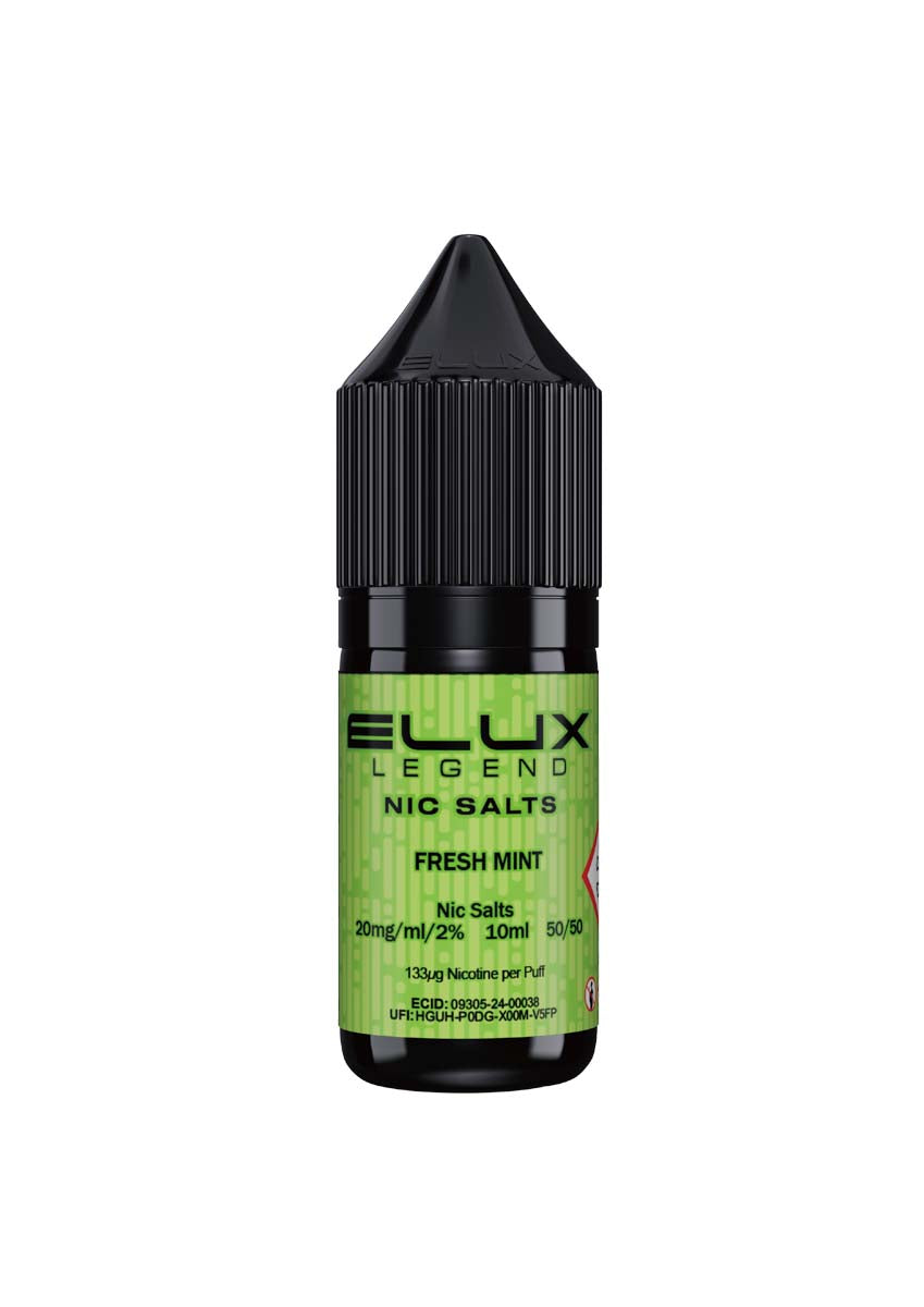 Elux Legend Nic Salts 10Mg Fresh Mint 10Mg