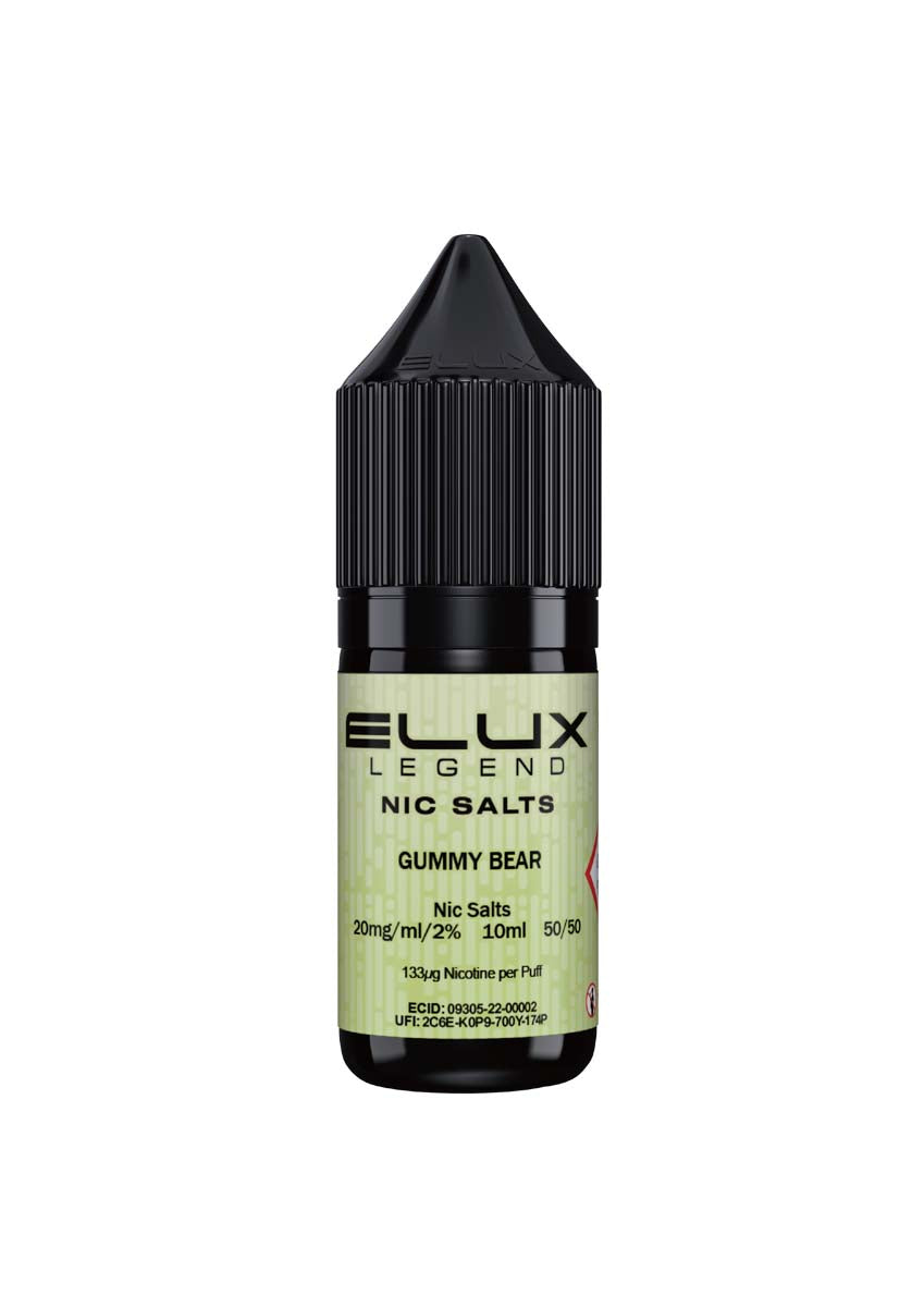 Elux Legend Nic Salts 20Mg Gummy Bear 20Mg