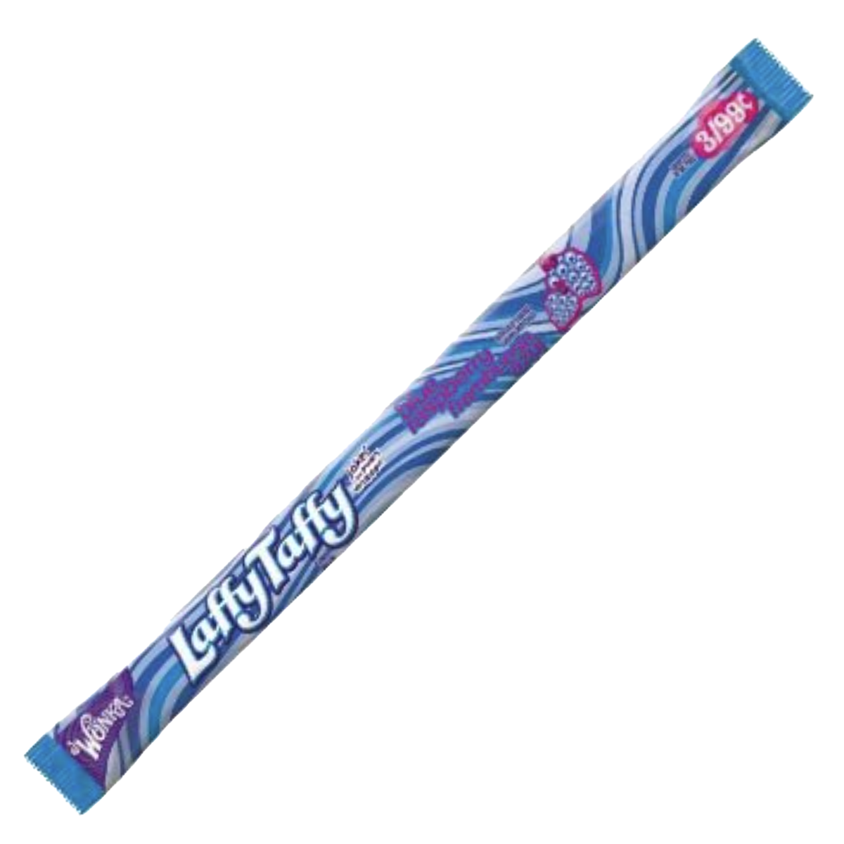 Laffy Taffy Rope Candy: Blue Raspberry - 23g (24 Pack)
