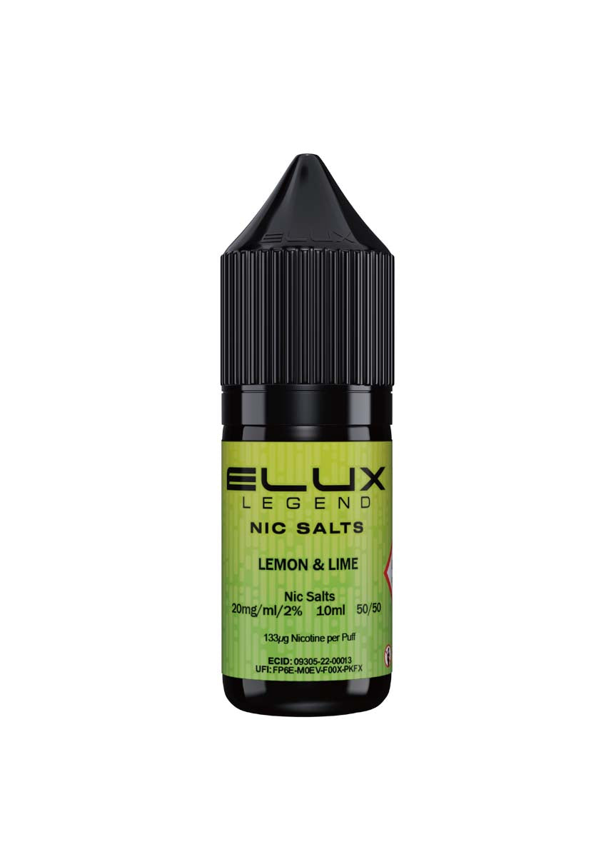 Elux Legend Nic Salts 20Mg Lemon Lime 20Mg