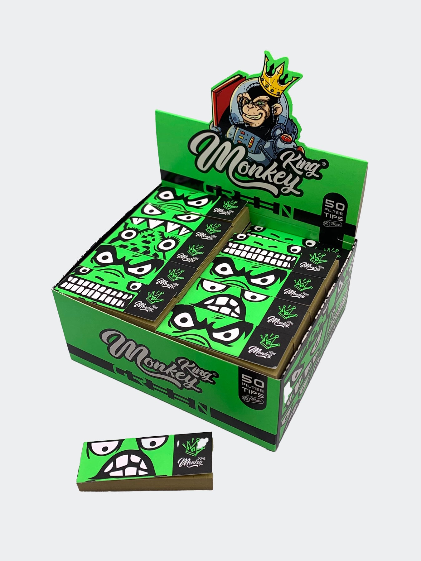 Monkey King Green Card Filter Tips Default Title