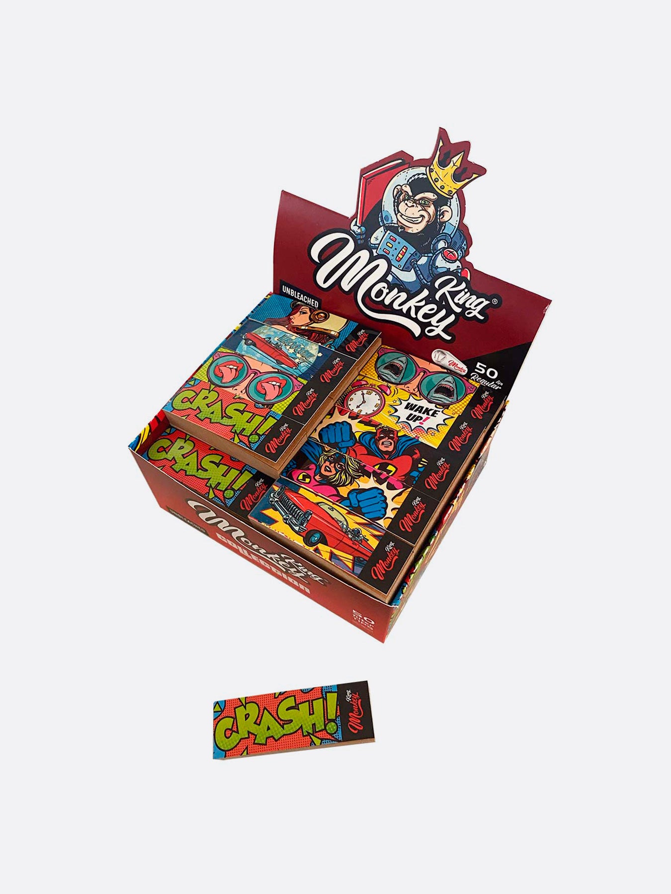 Monkey King Unbleached Card Filter Tips Default Title