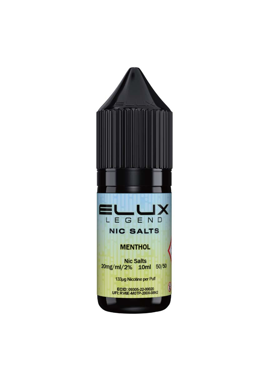 Elux Legend Nic Salts 10Mg Menthol 10Mg