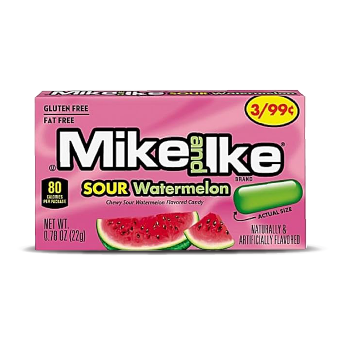 Mike & Ike Changemakers: Watermelon - 22g (24 Pack)