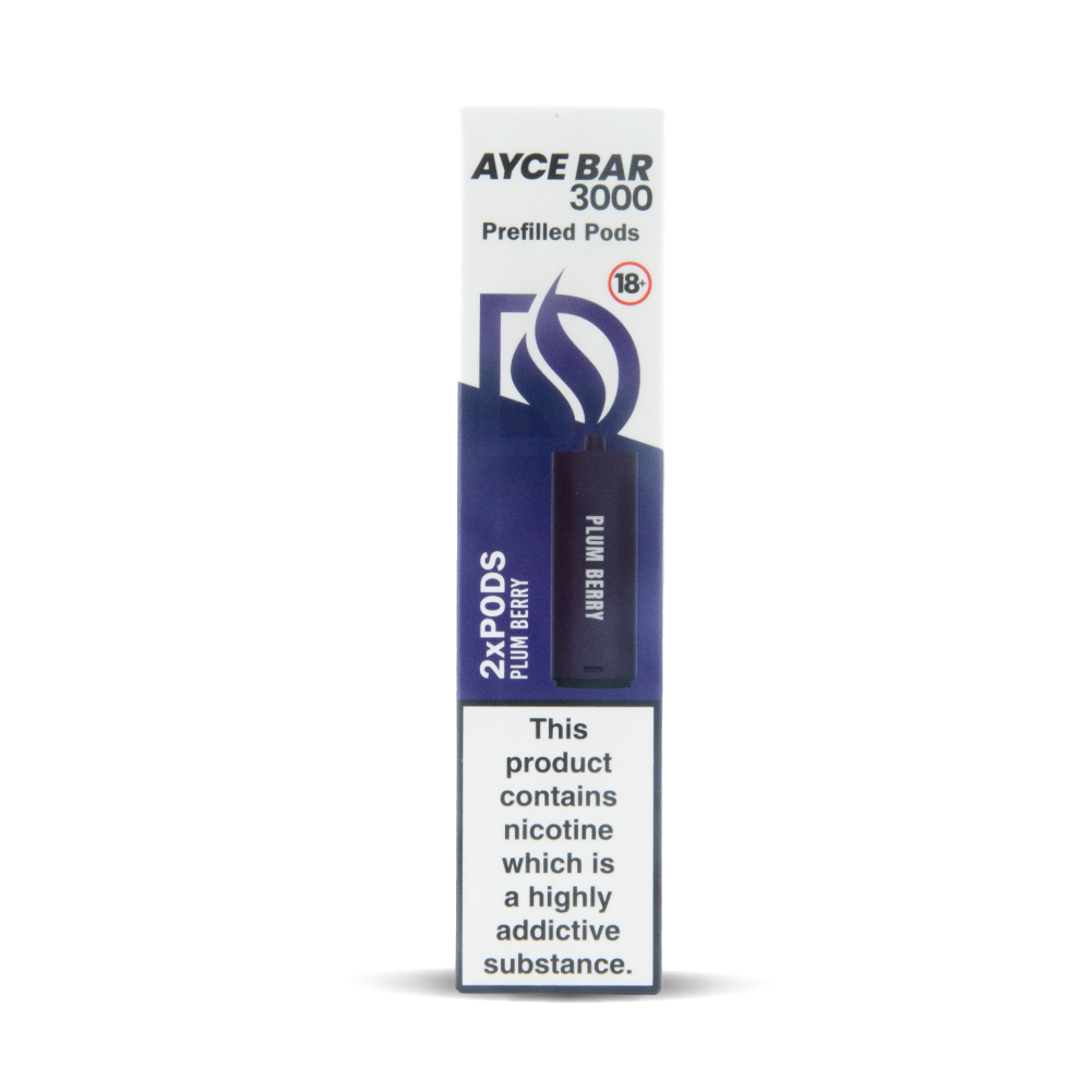 Dovpo Ayce Bar Pod Replacements (Twin Packs) Cdu 10 Plum Berry Default Title