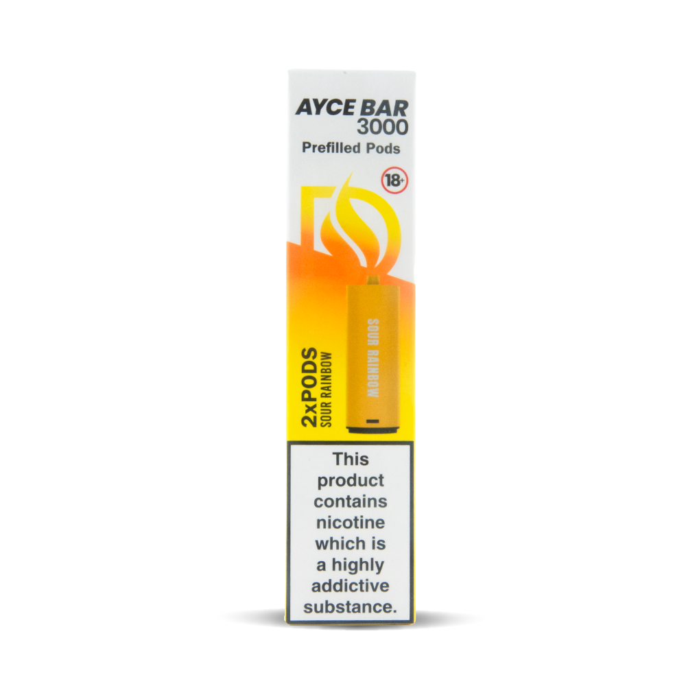 Dovpo Ayce Bar Pod Replacements (Twin Packs) Cdu 10 Sour Rainbow Default Title