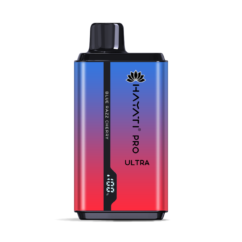 Hayati Pro Ultra 25K Pod Kit: Blue Razz Cherry - 20mg (5 Pack)