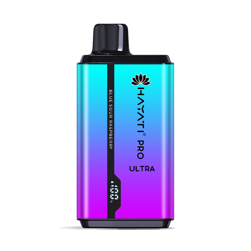 Hayati Pro Ultra 25K Pod Kit: Blue Sour Raspberry - 20mg (5 Pack)