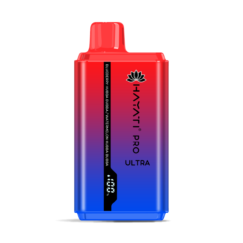 Hayati Pro Ultra 25K Pod Kit: Blueberry H Bubba/Watermelon H Bubba - 20mg (5 Pack)
