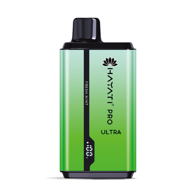 Hayati Pro Ultra 25K Pod Kit: Fresh Mint - 20mg (5 Pack)