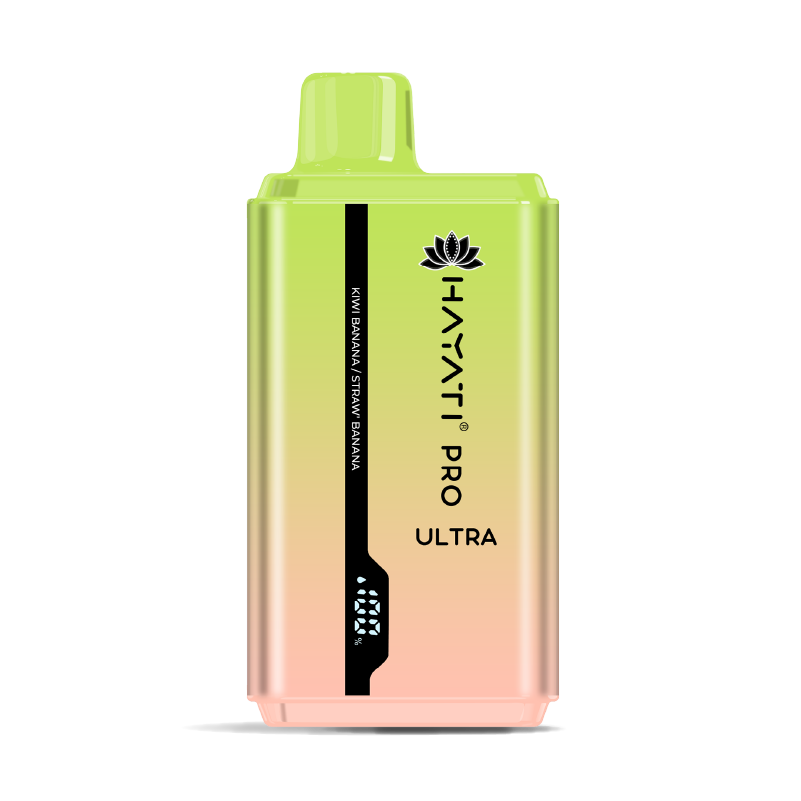 Hayati Pro Ultra 25K Pod Kit: Kiwi Banana/Strawberry Banana - 20mg (5 Pack)
