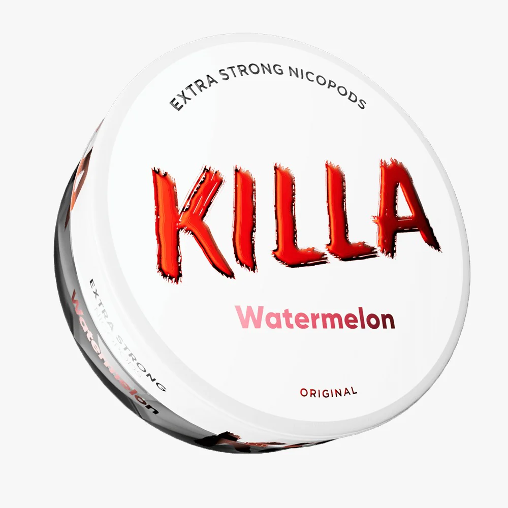 Killa Nicotine Pouches: Watermelon Ice - 16mg/g (10 Pack)