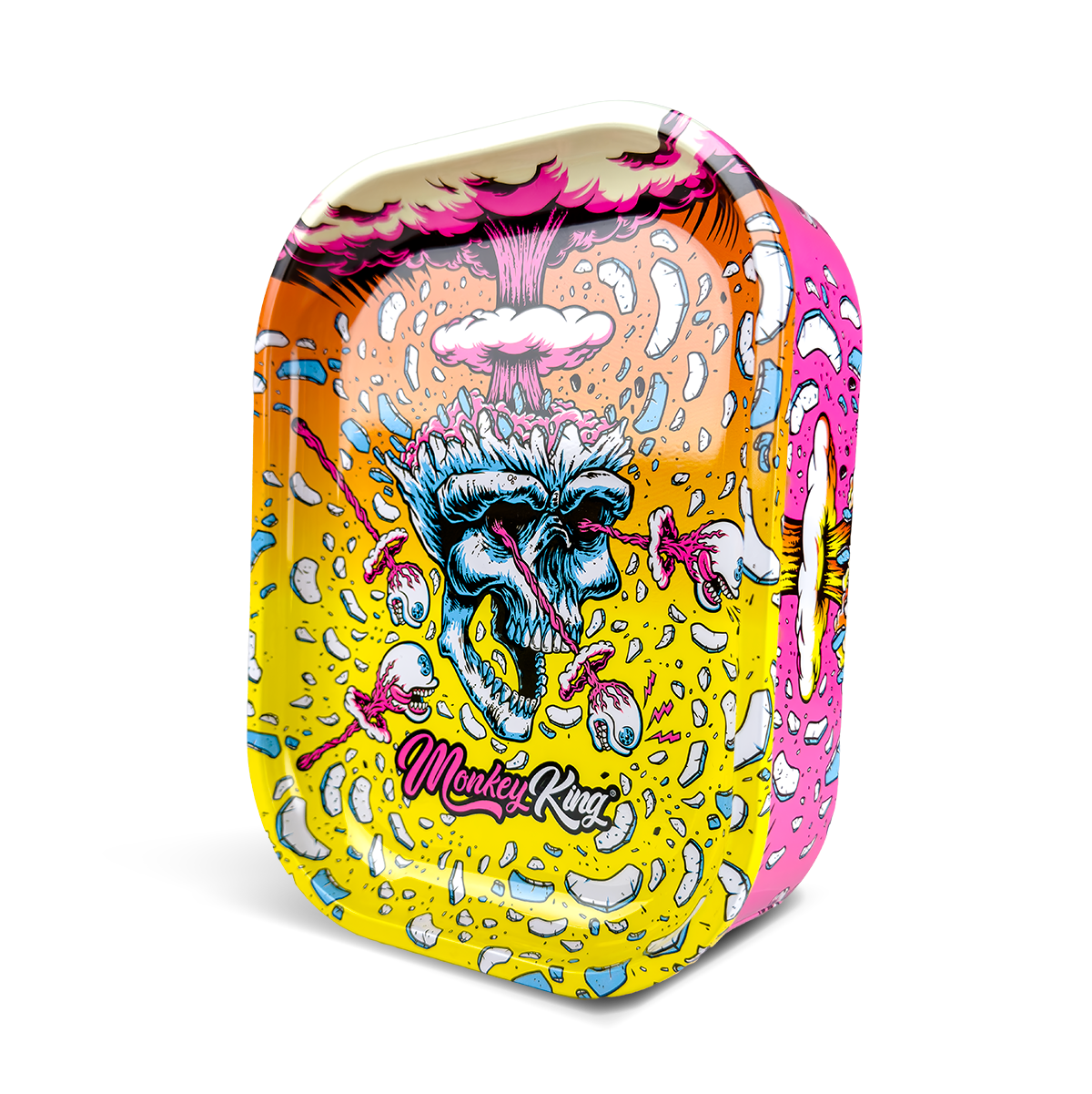 Monkey King Rolling Tray Box: Skulls Edition