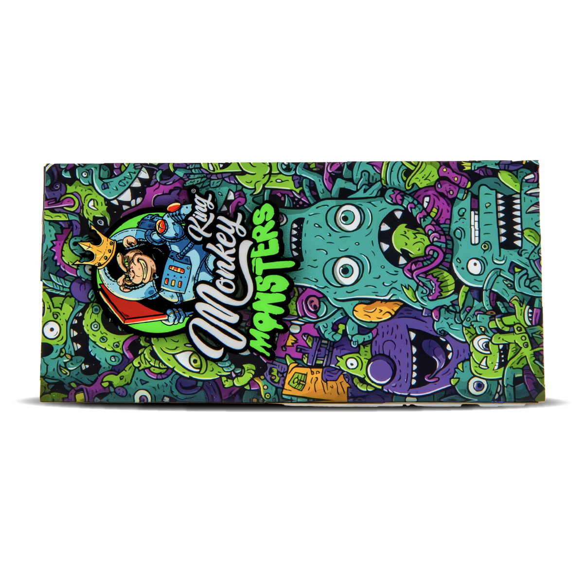 Monkey King Rolling Papers + Tips: Monsters Edition (24 Pack)
