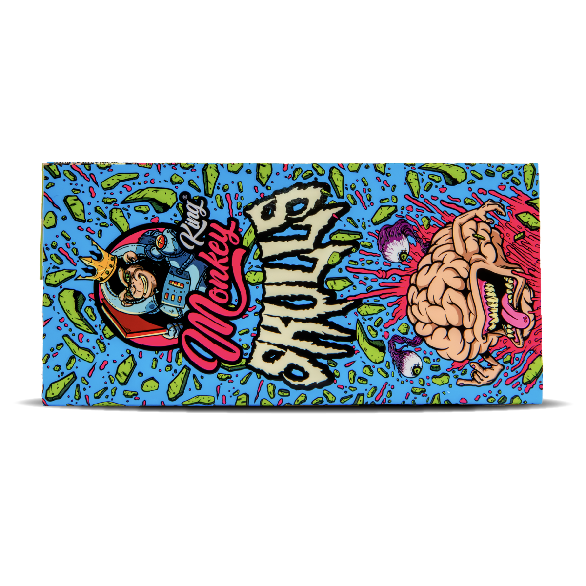 Monkey King Rolling Papers + Tips: Skulls Edition (24 Pack)