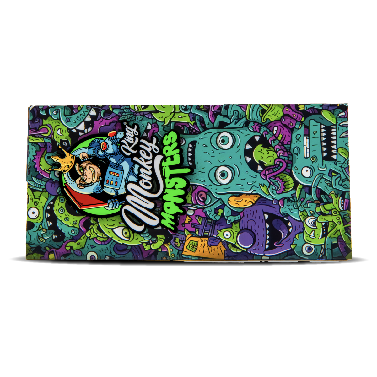 Monkey King Rolling Papers + Tips: Monsters Edition (24 Pack)