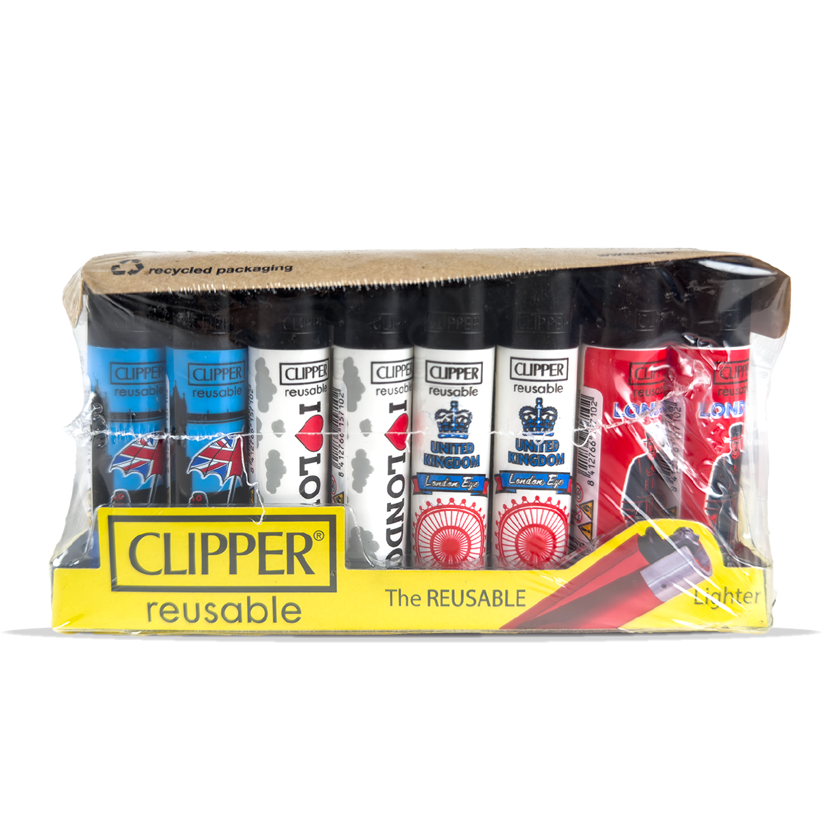 Clipper Lighter London 27/30 40 Pcs