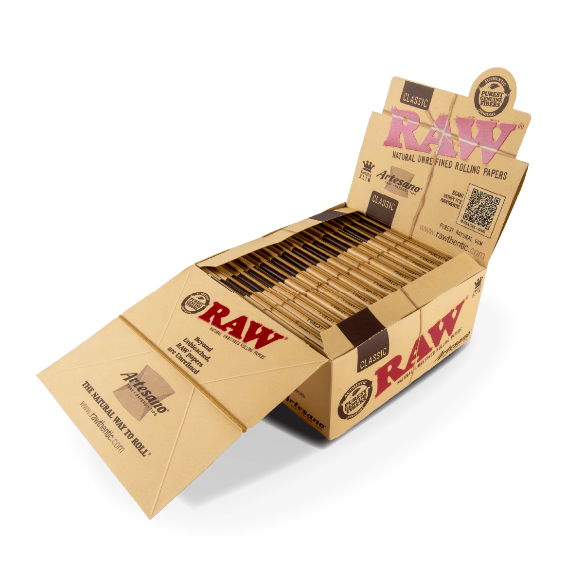 RAW Papers + Tips Combipacks: Classic Artesano - King Size Slim (15 Pack)