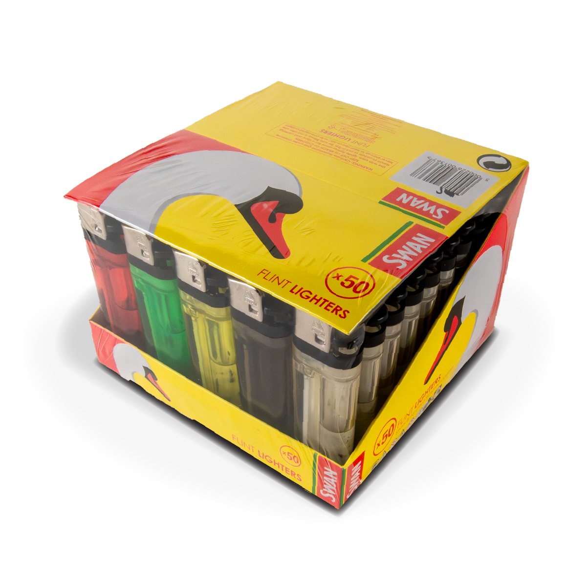Swan Flint Lighters (50 Packs)