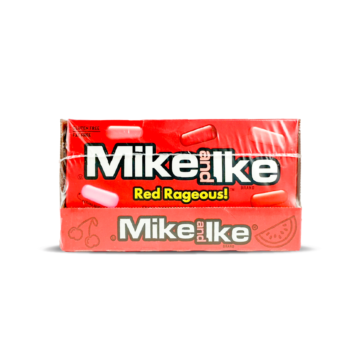 Mike & Ike Theatre Boxes: Red Rageous - 120g (12 Pack)