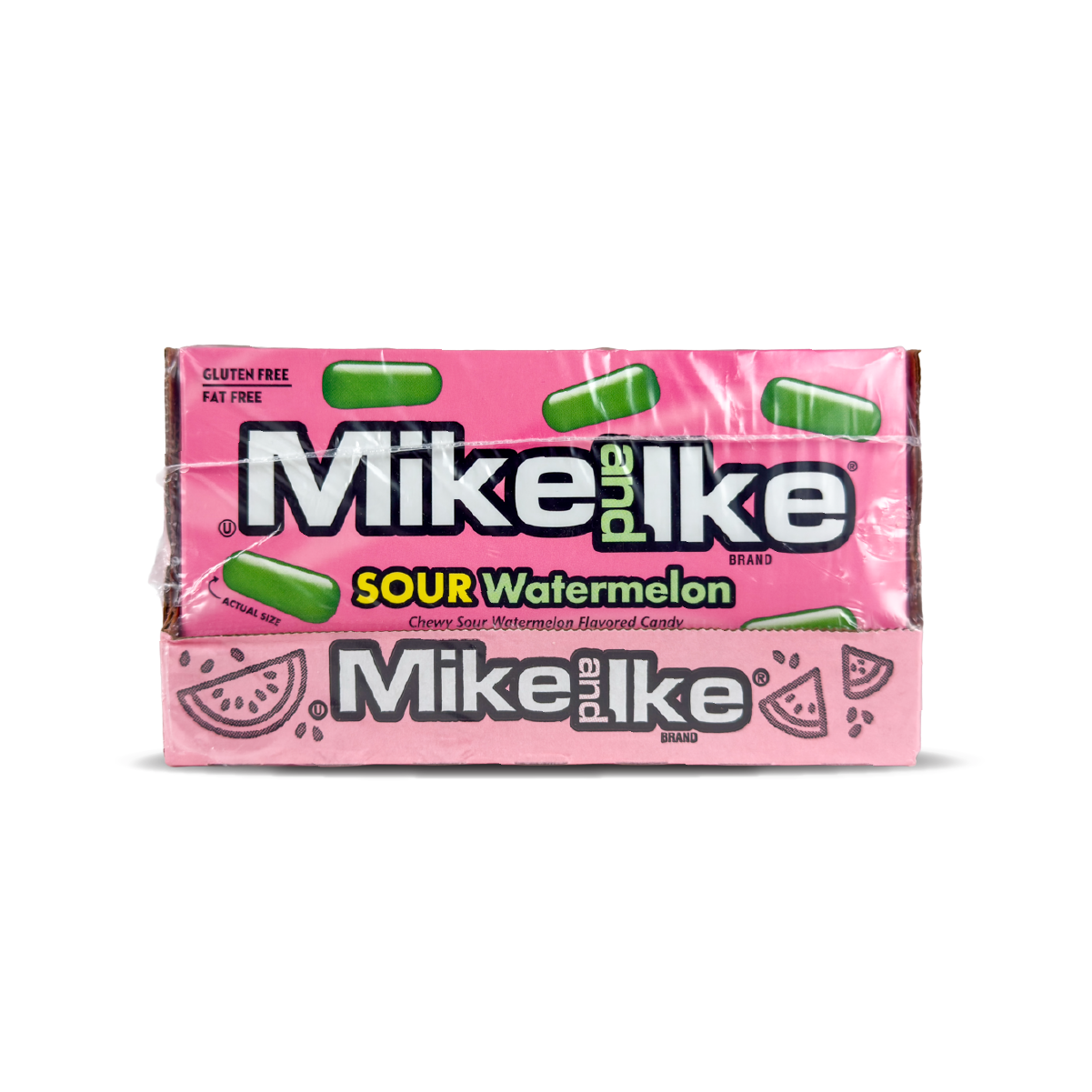 Mike & Ike Theatre Boxes: Sour Watermelon - 120g (12 Pack)