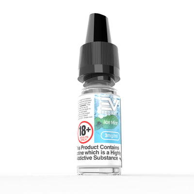 EV 10ml E-Liquids: Ice Mint - 6mg Freebase (10 Pack)