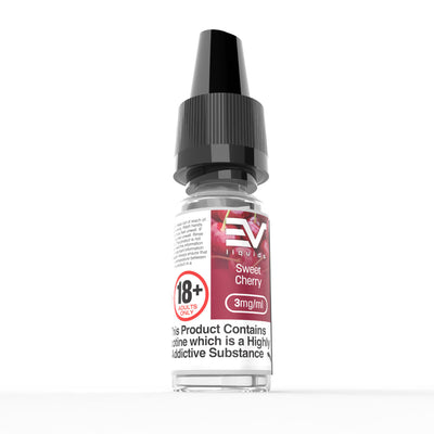 EV 10ml E-Liquids: Sweet Cherry - 18mg Freebase (10 Pack)