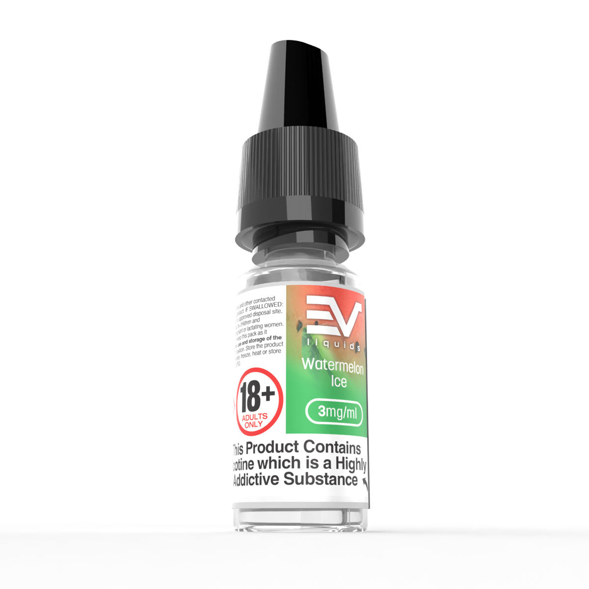 Ev 10Ml E Liquids 3Mg Watermelon Ice 10Ml
