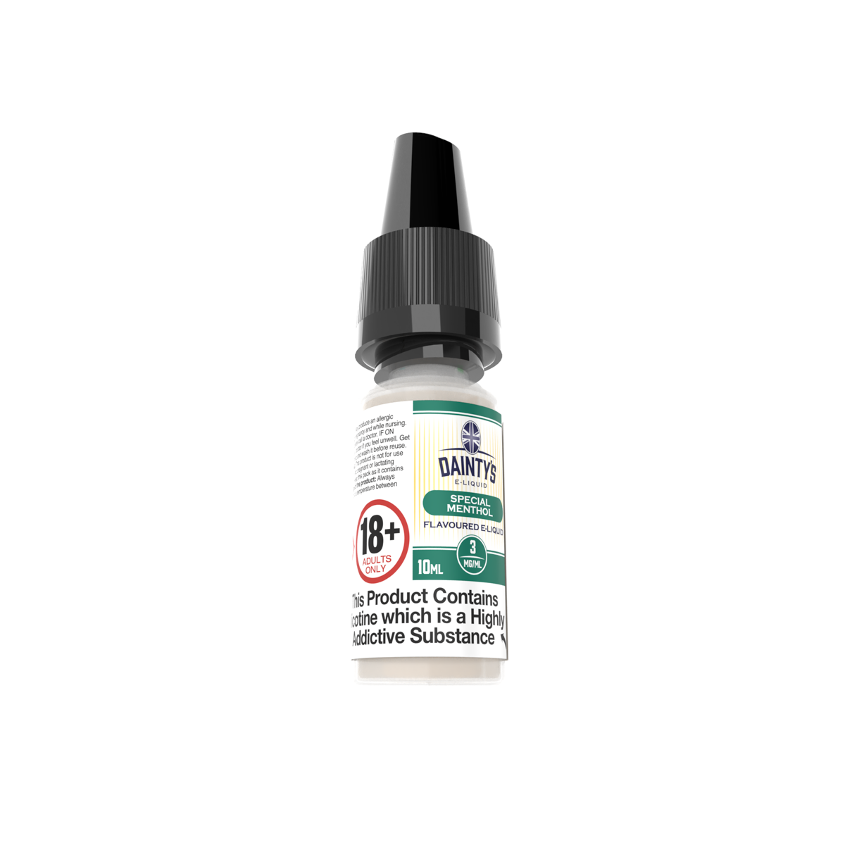 Dainty'S 10Ml E Liquids 18Mg Special Menthol 10Ml