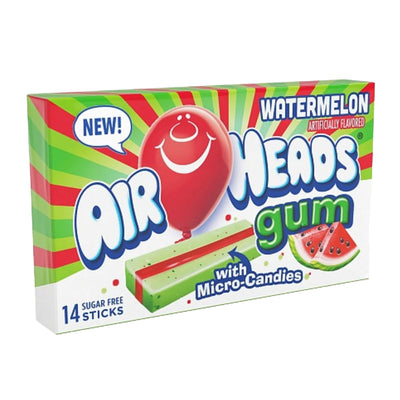 Airheads Gum Watermelon 1.185oz (12 Pack)