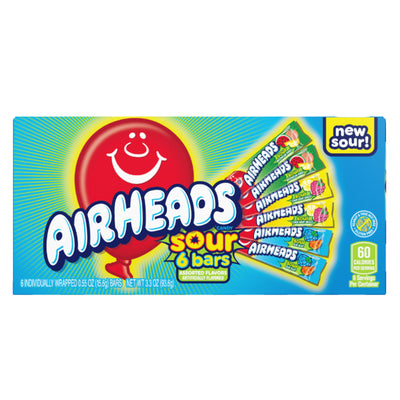 Airheads US Candy: Theater Box - 93.6g (12 Pack)