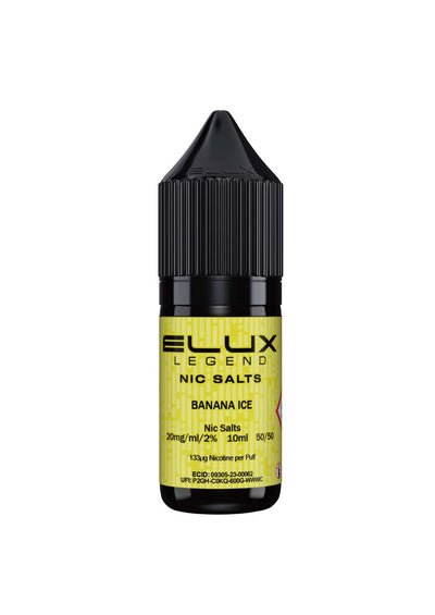 ELUX Legend Nic Salts: Banana Ice - 20mg (10 Pack)