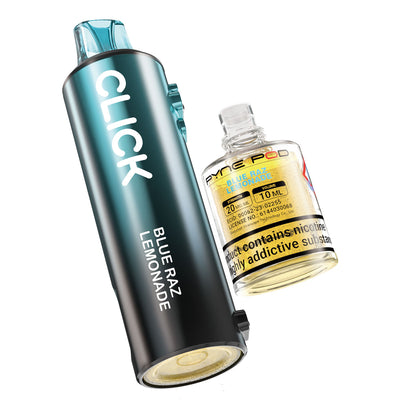 Pyne Pod Click 50K Refill Pod Replacements: Blue Raspberry Lemonade - 20mg (5 Pack)