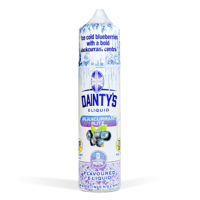 Dainty's 50ml E-Liquid Shortfills - Blackcurrant Blitz