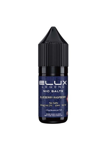 ELUX Legend Nic Salts: Blueberry Raspberry - 20mg (10 Pack)