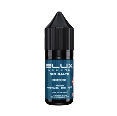 ELUX Legend Nic Salts: Blueberry - 20mg (10 Pack)