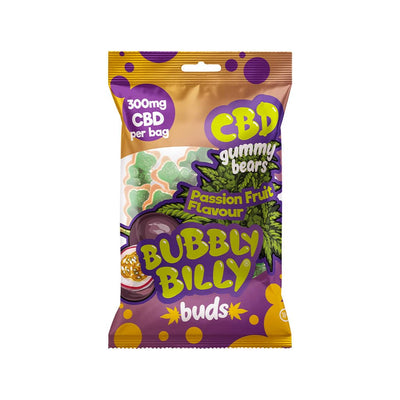 Bubbly Billy Buds CBD Gummies: Passionfruit (Single Pack)