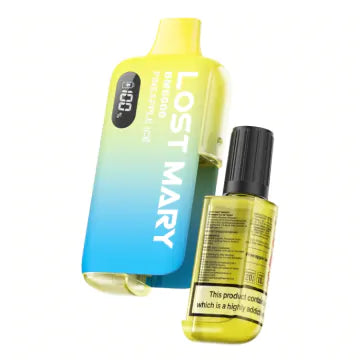 Lost Mary BM6000 Pod Kits: Pineapple Ice – 20mg (5 Packs)
