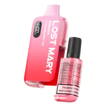 Lost Mary BM6000 Pod Kits: Strawberry Ice – 20mg (5 Packs)