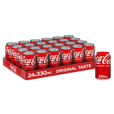 Coca Cola: Original - 330ml (24 Pack)