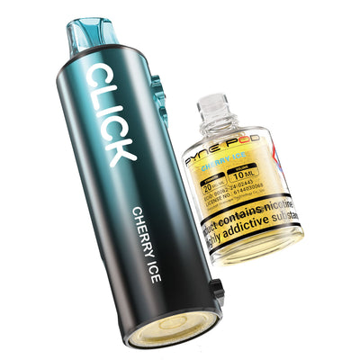 Pyne Pod Click 50K Refill Pod Replacements: Cherry Ice - 20mg (5 Pack)
