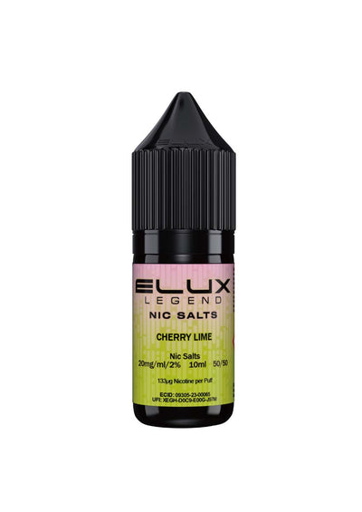 ELUX Legend Nic Salts: Cherry Lime - 20mg (10 Pack)