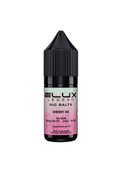 ELUX Legend Nic Salts: Cherry Ice - 20mg (10 Pack)