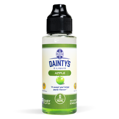 Dainty's 80ml E-Liquid Shortfills - Apple