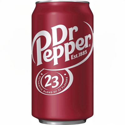 Dr Pepper USA Flavours: Original - 355ml Can (12 Pack)