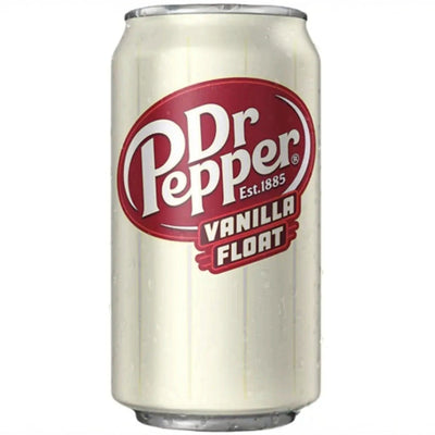 Dr Pepper USA Flavours: Vanilla Float - 355ml Can (12 Pack)